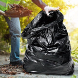 Plastics 30 Gallon Trash Bags (1.6 MIL - 100PCS) 31" x 35" - Large Heavy Duty Can Liners - Plastic Black Garbage Bags for Lawn, Leaf, Contractor, Yard, Outdoor use