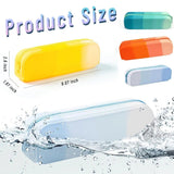 4Pcs Pencil Case Pencil Pouches Silicone Waterproof Pen Bag for School Office Supplies