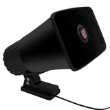 5 CORE Indoor Outdoor PA Horn Speaker 8 x 5 Inch Loud Portable PA Speakers 8 Ohms 65 Watts Max Horn Siren Adjustable Mounting Bracket & Hardware Included Black - HW 508 BLK