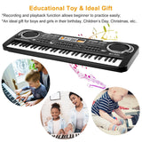 61 Keys Digital Music Electronic Keyboard Electric Piano Musical Instrument Kids Learning Keyboard