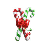 Christmas Candy Cane Balloons Red Green White Balloons Sweet Candy Decorations, Fill Candy Canes Christmas Balloons Christmas Tree Birthday Candy Land Christmas Party Supplies