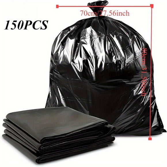 Plastics 25 Gallon Trash Bags (1.6 MIL - 150PCS) 27