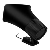 5 CORE Indoor Outdoor PA Horn Speaker 8 x 5 Inch Loud Portable PA Speakers 8 Ohms 65 Watts Max Horn Siren Adjustable Mounting Bracket & Hardware Included Black - HW 508 BLK