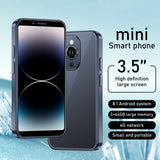 New Arrival 3+64GB i16 Mini Smartphone, 3.5HD Screen, 2600mAh Battery, Dual SIM, Facial Recognition, Pocket Phone, Gift For Kids phone(Blue)