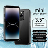 New Arrival 3+64GB i16 Mini Smartphone, 3.5HD Screen, 2600mAh Battery, Dual SIM, Facial Recognition, Pocket Phone, Gift For Kids phone(Black)