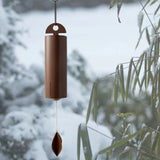 Outdoor Wind Chimes Heroic Windbell Antique Wind Bell, Deep Resonance Serenity Bell, Metal Cylinder Wind Chimes