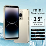 New Arrival 3+64GB i16 Mini Smartphone, 3.5HD Screen, 2600mAh Battery, Dual SIM, Facial Recognition, Pocket Phone, Gift For Kids phone(Grey)