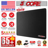 5 Core Gaming Mouse Pad |2-Pack| Standard Size with Durable Stitched Edges and Non-Slip Rubber Base Large Laptop PC Computer Notebook, High-Performance and Optimized Anti Slip MP 3X3 2PCS