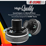 5 Core 15x5 Inch Piezo Flush Mount Horn Tweeter with Compression Horn 8 Ohms, 260 Watt Car Pro Speakers - HISE 15X5 1PC 5C-D26