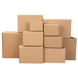 100 Corrugated Cardboard Shipping Boxes Mailing Moving Packing Carton Box 6x4x4" Yellow RT