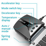 Laptop Fan Cooler with Temperature Display;  Rapid Cooling;  Auto-Temp Detection;  13 Wind Speed(2600-5000RPM);  Perfect for Gaming Laptop;