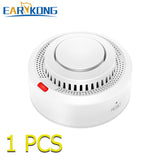 Tuya WiFi Smoke Alarm Fire Protection Smoke Detector Smokehouse Combination Fire Alarm Home Security System Firefighters