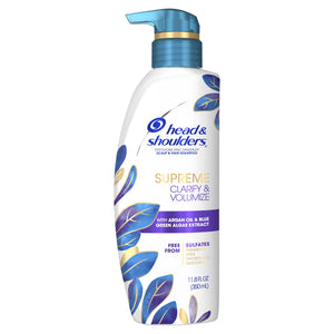 Head & Shoulders Supreme Clarify & Volumize Shampoo;  Sulfate Free;  11.8 oz