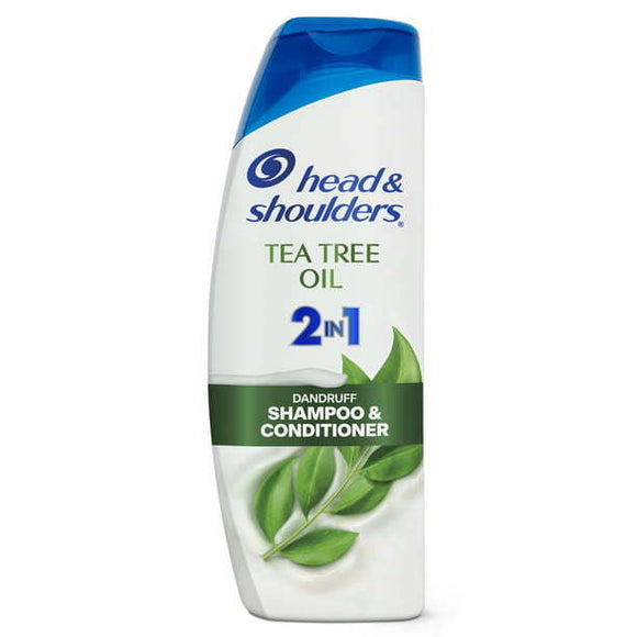 Head and Shoulders 2 in 1 Dandruff Shampoo and Conditioner;  Tea Tree Oil;  12.5 oz