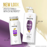 PANTENE PRO-V Volume & Body 2in1 Shampoo + Conditioner;  17.9 oz