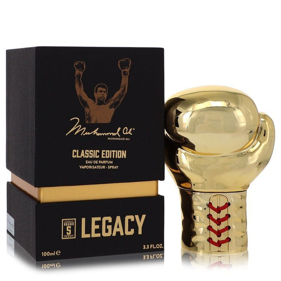 Muhammad Ali Legacy Round 5 by Muhammad Ali Eau De Parfum Spray (Classic Edition)