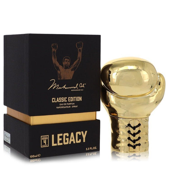 Muhammad Ali Legacy Round 4 by Muhammad Ali Eau De Parfum Spray (Classic Edition)