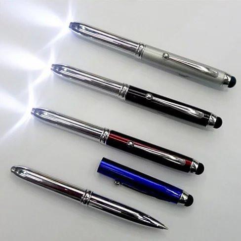 Light Us Stylus with 3 in 1 features - Stylus, Pen and Led Light