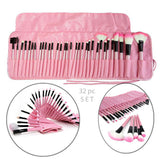 Sculptor 32 Piece High Quality Wooden Makeup Brush Set