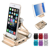 Podium Style Stand With Extended Battery Up To 200% For iPad; iPhone And Other Smart Gadgets