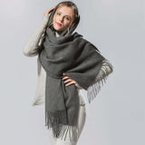 Lavisha Cashmere Blend Wool Scarf For Warmth And Elegance