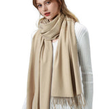 Lavisha Cashmere Blend Wool Scarf For Warmth And Elegance